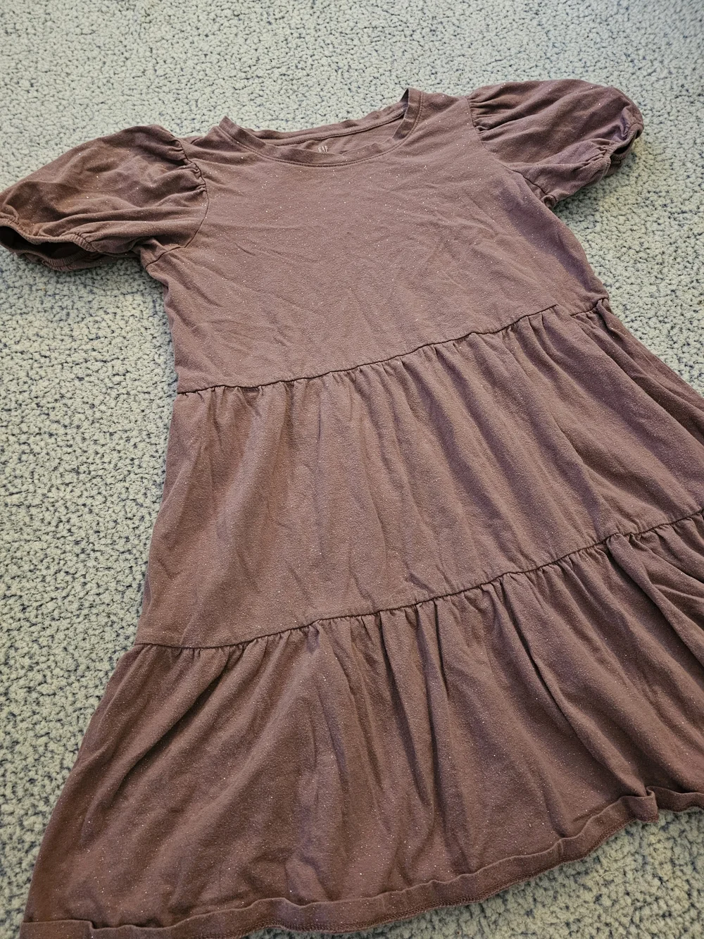 GAP Kids Purple Tiered Dress